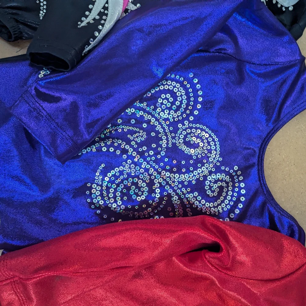 GK Elite Gymnastics Leotards CS Small 4 huge lot - Picture 4 of 7